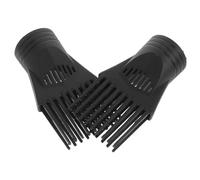 SKISUNO Accesorio Difusor Para Secador De Pelo 2 Piezas Tamaño Compacto Material Resistente Color Negro Para Uso Profesional Peluquerías y Hogares