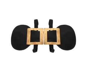SKISUNO Accesorios para zapatos de época, hebillas decorativas de cuero para hombre, 1 par, perfectas para disfraces y eventos de interpretación