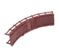 SKISUNO Adorno Miniatura Puente Chino Retro para Decoración de Jardín de Hadas, Microfigura de Paisaje Diseño Vintage, Tamaño Pequeño, Adecuado para Bonsáis y Acuarios, Decoración