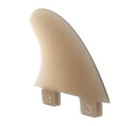 SKISUNO Aleta Central de Tabla de Surf de Fibra de Vidrio, Aleta Pequeña Transparente Gris para Paddle Surf, Accesorio Reforzado para Deportes Acuáticos y Kayak, Repuesto Estable