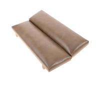 SKISUNO Almohada para Reposamanos de Manicura en Pu y Madera 40x10x9 Cm con Soporte Cómodo para Uñas Adecuado para Salón Profesional y Mejora la Eficiencia Técnica