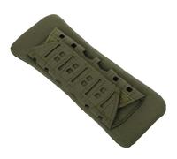 SKISUNO Almohadilla de Hombro Antideslizante para Mochila, Cojín Amortiguador Verde, Acolchado Ligero para Actividades al Aire Libre, Senderismo y Caza, Accesorios para Correas Deportivas