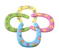 SKISUNO Asiento de Entrenamiento para Inodoro para Grande, Cojín Blando Antideslizante, 4 Piezas Colores Aleatorios, Compatible Mayoría de Inodoros, Adecuado para Color Color Aleatorio