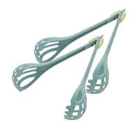 SKISUNO Batidor Manual y Pinzas de Nylon para Servir Alimentos 2 Piezas Herramienta de Cocina Antibacteriana para Hornear y Mezclar Huevos Color Aleatorio