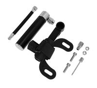 SKISUNO Bomba de Aire para Bicicleta Portátil de Aluminio Mini Manual, Inflador de Neumáticos 120 PSI, Herramienta Compacta para Ciclismo, Inflado Rápido y Uso Exterior