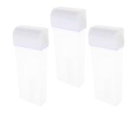 SKISUNO Botella Dispensadora de Cera Depilatoria de Abs para Depilación DIY y Viaje, Pack de 3 Unidades Pequeñas y Duraderas para Uso en Diferentes Partes del Cuerpo