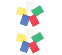 SKISUNO Cartas de Póker Profesional de Plástico 10 Piezas 8,7 X 6,4 CM Herramienta para Repartir, Ideales para Juegos Familiares y Torneos de Texas Hold'em