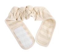 SKISUNO Cinturón para Hernia Umbilical y Banda Ombligo del Ñiño Ajustable de Algodón Verde Rayas, Protección para Recién Nacidos y Soporte Abdominal Pequeño