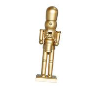 SKISUNO Decoración Navideña Cascanueces de Madera Adorno Tradicional Soldado Madera para Mesa y Estantería Figura Festiva para Hogar Navidad