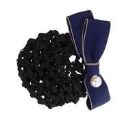 SKISUNO Elegante Accesorio para Cabello Malla Tipo con Moño Pinza para Mujer Decoración Versátil para Peinados Formales y Casuales para Profesionales que Requieren Recogido Ordenado