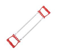 SKISUNO Entrenador de Expansión de Pecho Resortes de Metal 45 Cm, Equipo Portátil de Entrenamiento de Resistencia para Brazos y Espalda, Mangos Antideslizantes, Uso en Interiores