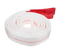 SKISUNO Eslinga de Cinta Plana de Polipropileno de Color Claro 2 Toneladas 3 Metros para Elevación Industrial y Recuperación con Grúa, Correa Resistente y Engrosada para Construcción