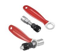 SKISUNO Extractor de Bielas con Mango Profesional para Bicicleta Herramienta para Remover Pedalier Kit de Reparación para Soporte Inferior