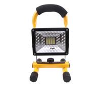 SKISUNO Foco Linterna de Camping Portátil de 30 W Reflector Recargable para Exteriores LED Luz de Trabajo Ip65 Aleación de Aluminio, Adecuado para Exploración y Huracanes
