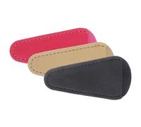 SKISUNO Funda para Tijeras de Dientes y Peluquería de PU 3piezas, Accesorios de Barbería Simples y Modernos para Proteger Tijeras y Cortaúñas