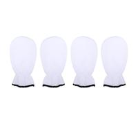 SKISUNO Guantes de Cera de Parafina 2 Pares Talla Única para Térmico Manos Spa Salón Cuidado Profesional Poliéster y Franela para Hidratación y Nutrición