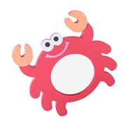 SKISUNO Juguete de Baño Espejo Eva para Bebés, Juguete Flotante Cognitivo de Dibujos Animados, Tamaño Pequeño, Resistente al Agua, Seguro para Niños, Adecuado para Varios Estilos