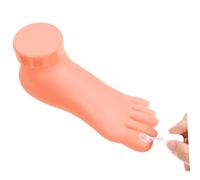 SKISUNO Modelo De Pie Para Práctica De Arte De Uñas Buena Elasticidad, Herramienta De Entrenamiento Para Manicura, Tamaño Estándar, Para Profesionales y Principiantes, Uso Salones y Formación