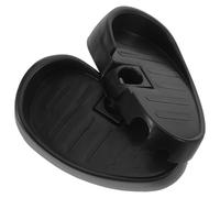 SKISUNO Pedales de Triciclo Infantil de Plástico Antideslizante Reposapiés Negros Grandes 2 Piezas Accesorios Reemplazables para Triciclos Soporte Cómodo para Pies en Paseos al Aire