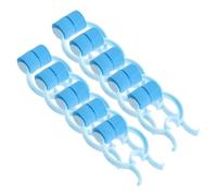 SKISUNO Pinzas Nasales Profesionales 16 Unidades Accesorio Para Nariz Clip Nasal Portátil Material Flexible Azul Para Ejercicios Respiratorios Alivio Epistaxis Cuidado Nasal Uso Doméstico y Escolar