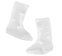 SKISUNO Polainas Impermeables para Senderismo Desierto, Cubrezapatillas Ajustables Color Blanco Talla L 590, Protección contra Arena y Agua, Cubiertas Largas para Botas de Trekking al