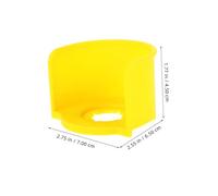 SKISUNO Protector de Botón Emergencias Transparente Cubierta Protectora Desmontable para Botón Pulsador Diseño Visual Seguro para Control de Estado Superficie sin Bordes Cortantes