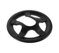 SKISUNO Protector de Plato 36 Dientes 5 Orificios Negro Plástico | Protector Bielas para Bicicletas de Montaña y Piñón Fijo, Evita Desgaste y Daños