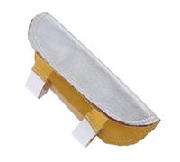 SKISUNO Protector para Guantes de Soldadura de Cuero de Vaca y Lona, Resistente al Calor y Alta Protección Térmica para Taller de Metal