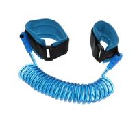 SKISUNO Pulsera Antipérdida Infantil 2 m Azul, Correa De Muñeca Segura y Flexible, Arnés De Enlace Para Evitar Pérdidas Parques y Lugares Concurridos, Adecuado Para Niños Pequeños