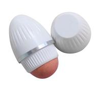 SKISUNO Rodillo Absorbente de Aceite Volcánico Facial Portátil para Limpieza Delicada Bola de Control de Aceite de Plástico Blanco Adecuado para Viajes y Diversas Ocasiones