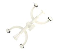 SKISUNO Soporte para Buretas de Laboratorio de Plástico, Pinza de Titulación Doble Lateral, Accesorio de Fijación para Tubos de Ensayo, Clip Elástico para Mesa de Color Color Aleatorio