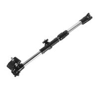 SKISUNO Soporte para Paraguas Plegable Multifuncional para Bicicleta y Carrito de Ñiño, Ajustable, Acero Inoxidable y Plástico, Uso Exterior
