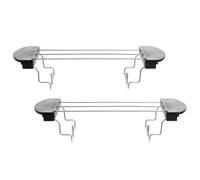 SKISUNO Soporte para Tostar Pan de Acero Inoxidable 2 Piezas, Rejilla para Pan y Galletas en Cocina