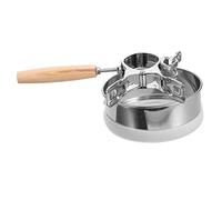 SKISUNO Soporte Portátil para Varillas de Moxibustión con Pantalla de Cenizas y Pinzas Múltiples, Herramienta de Moxa con Mango de Madera, Resistente y Práctica para Uso en Terapia