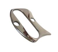 SKISUNO Tabla Guasha de Acero Inoxidable 1 Unidad Tamaño Medio para Masaje Corporal y Relajación Muscular, Herramienta Guasha para Cuidado Personal y Uso en Spa