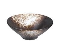 SKISUNO Tazón Fácil de Limpiar de Cerámica Blanco, Apto para Comidas Frías y Calientes de Ramen Japonés Adecuado para Sopa y Fideos Hogar