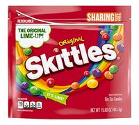 Skittles, Bolsa original de tamaño para compartir caramelos, 15.5 onzas