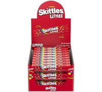 SKITTLES Original Littles Chewy Candy, tamaño compartido, tubo de 1.9 onzas (paquete de 24)