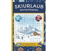 Skiurluab: Wortsuchspiele: 50+ Rätsel | Leicht zu lesen | Für Jung und Alt 7+ von leicht bis schwer | Lerne Wintersport & Ski-Kultur | Gehirnjogging, ... Series to Discover, Learn, Relax & have FUN)