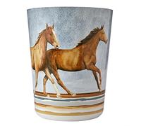 SKL Home by Saturday Knight Ltd. Cesta de basura para caballo, color marrón