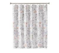 SKL Home by Saturday Knight Ltd. Cortina de Ducha de Tela, poliéster, Multicolor, 180 x 183 cm
