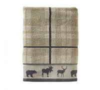 SKL Home by Saturday Knight Ltd. Grand Teton - Toalla de baño, Color Gris