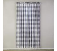 SKL HOME by Saturday Knight Ltd. Grandin Panel de Cortina 100 x 2014 cm, Gris/Blanco