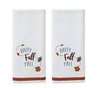 SKL HOME by Saturday Knight Ltd. Happy Fall Yall - Toalla de Mano, Color Blanco