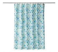 SKL Home by Saturday Knight Ltd. Ocean Watercolor Scales - Cortina de Ducha, Multicolor