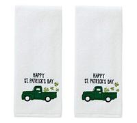 SKL HOME by Saturday Knight Ltd. Toalla de Manos, Algodón, Blanco, 16x25