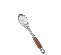 SKLIQMMV Batidor de Huevos con certificación LFGB, Nunca se oxida, 12 Piezas Alambre Acero for Hornear, Herramienta for ensaladas Cocina Familiar