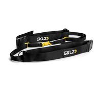SKLZ Cinturón de Agilidad Doble,Entrenamiento Dinámico para Velocidad y Agilidad,Ajustable,Ligero,Ideal para Fútbol,Baloncesto,y Más -,2.5 m,Mejora de Habilidades Deportivas