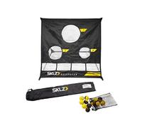 SKLZ Quickster - Red de Golf para astillado, Color Negro y Pelotas (12 Unidades)