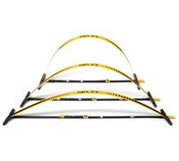 SKLZ Speed Hurdles Elite - Mejora Velocidad y Agilidad, Rebote instantáneo, Ultra Duradero, Altura de 15 cm, Plegable, Multi-Deporte, Incluye Bolsa de Transporte para Entrenamiento pliométrico.